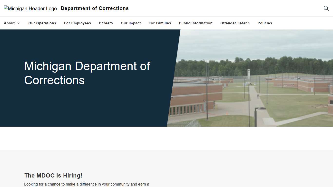 Michigan Department of Corrections